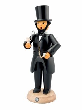 ABRAHAM LINCOLN SMOKER 1st ED 16252 94/250 NIB RAUCHERMANN MULLER SMOKING MAN